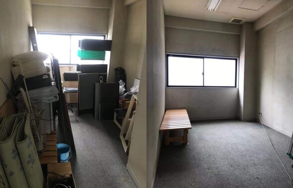 お部屋の片づけ①