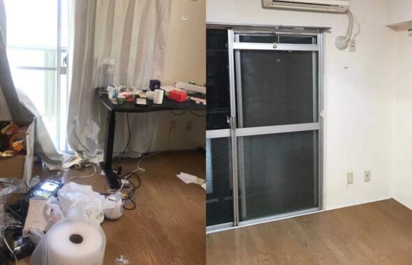 お部屋の片づけ②