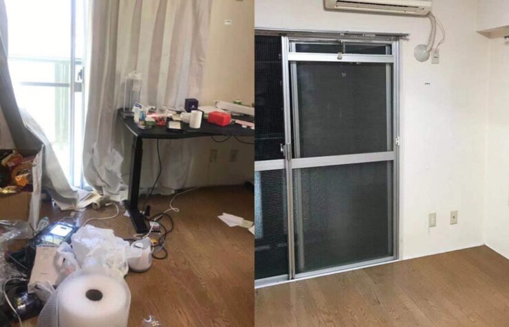 お部屋の片づけ②