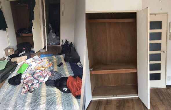 お部屋の片づけ③