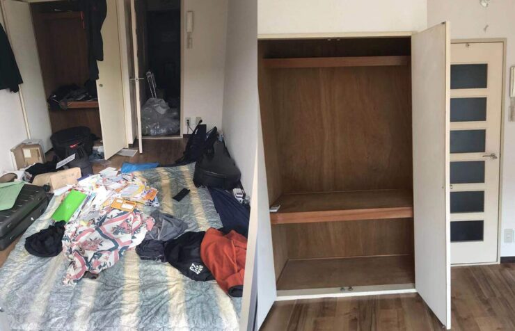 お部屋の片づけ③